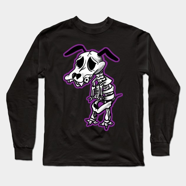 Skeleton of Courage Long Sleeve T-Shirt by EnchantressReku